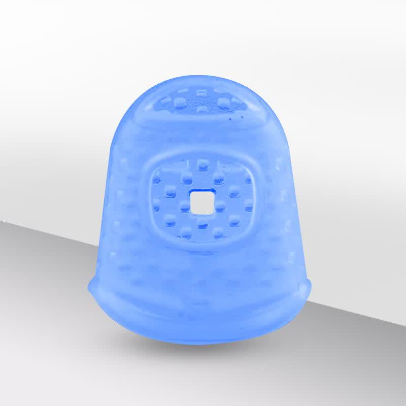 Silicone Finger Cots for Page Turning & Money Counting (10-Pack) L темно-синий
