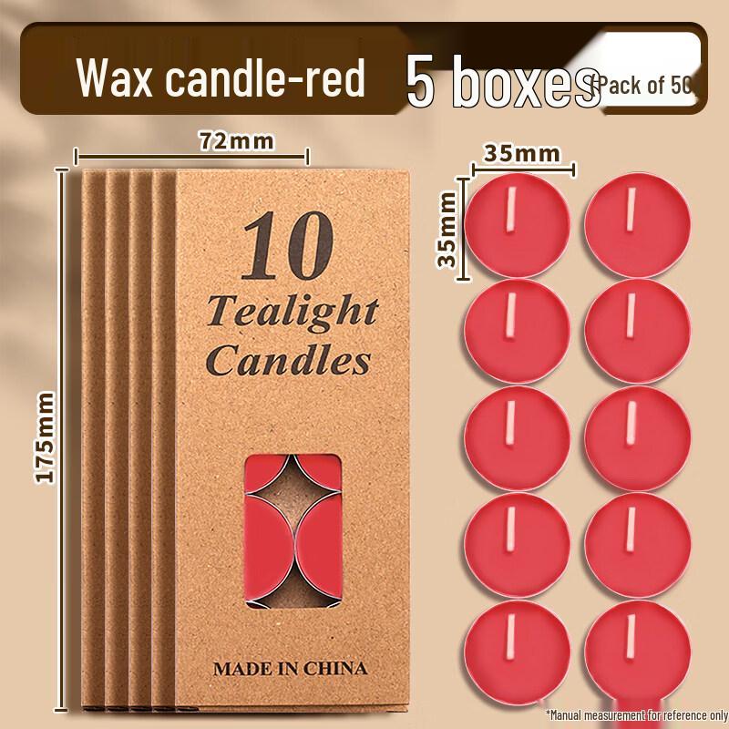 LIEI Natural Smokeless Tea Wax for Sealing Stamps