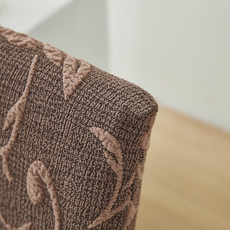 All-Inclusive Jacquard Hotel Chair Cover Thickened Elastic One-Piece Chair Cover Skirt Stool Cover Dining Chair Cover