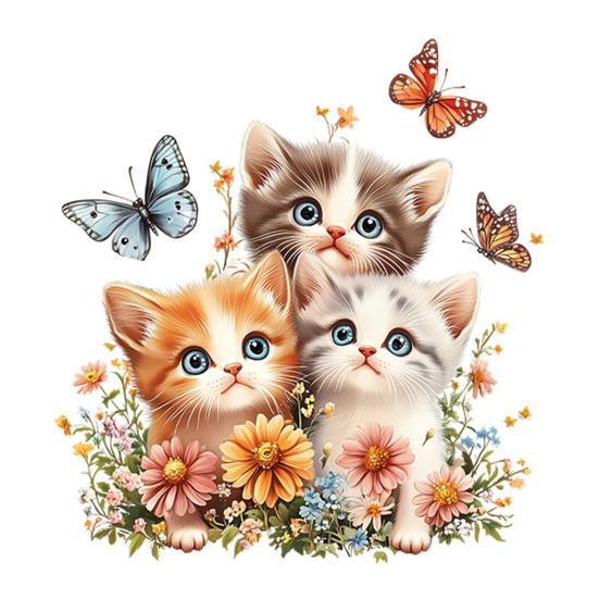 

Cartoon Wall Stickers Cute Animals Wall Decal Elephant Bear Cat PVC Mural Art for Baby Nursery Kids Bedroom Playroom Classroom Wall Decor A