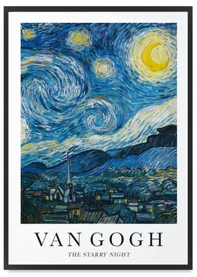 Poster Van Gogh Sternennacht