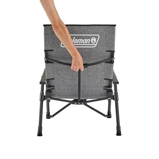 Coleman Ray Chair NX 18 (Heather Gray) Outdoor Camp Storage Case Reclining Relaxation Portable Balcony Breathable