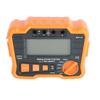 Digital Megohm Meter Electrical Earth Resistance Insulation Tester High Accuracy MH10 Orange