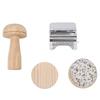 Mini Darning Tool Kit DIY Weaving Repair Tool Knit Patch Set with 50 Threads for Mending Socks Jeans Sweaters