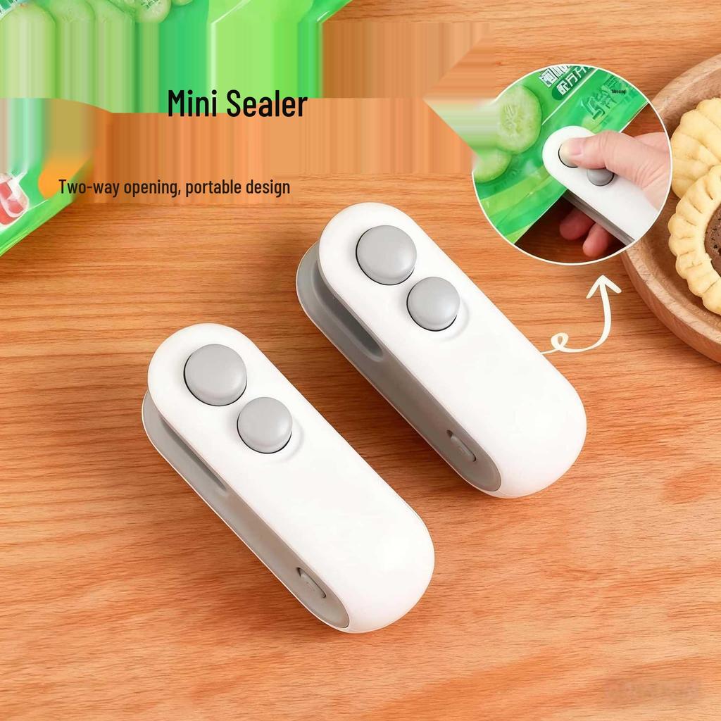 Compact Household Vacuum Sealer for Food and Snack Bags