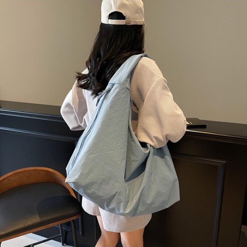 Canvas Bag Women's Large-capacity New Spring and Autumn Leisure Relaxation Shoulder Shopping Bag Tote Bag