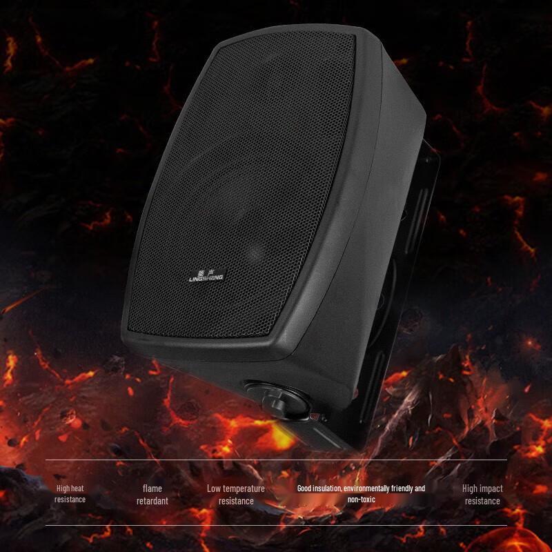 LINGSHENG Home Theater Karaoke System with Integrated Amplifier