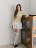 ETMON Halter Shirring T-Shirt, Light Yellow