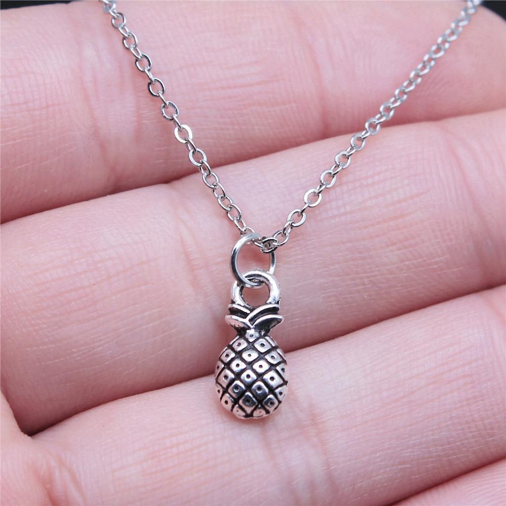 Tree of Life Plant Growth Pendant Antique Silver Metal Girls Choker Necklace Trendy Boho Gift