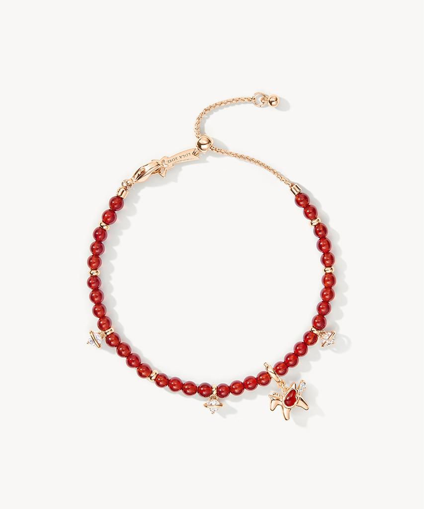 Lola Rose Heliocentric Multi-Pendant Layering Pearl Bracelet