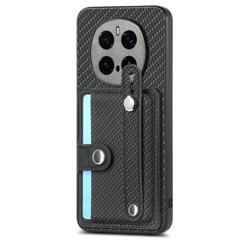 For Huawei Honor Magic 8 Lite 5G Leather Card Holder Wallet Case Honor Magic7 Pro Case Magic 6 Pro 7 Lite Wristband Back Cover