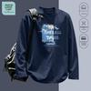Jeanswest Life Men's Cotton Long Sleeve Crew Neck T-Shirt