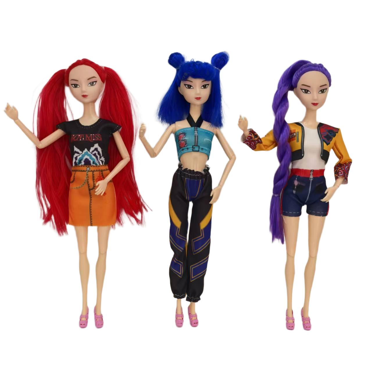 

NEW 3 Trendy Kpop Devil Hunter Dolls, Vinyl Dolls, Dolls, Christmas Gifts, Birthday Gifts, Halloween Gift Girls Toys