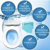 100 Stück Toilettenreinigungstücher Haushaltsfleckentferner Brausetabletten Toilettenreiniger Boden Badezimmerreinigung Frischer Duft