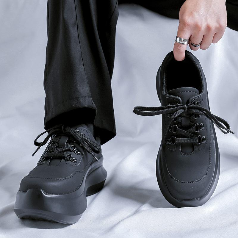 New platform Darth Vader Daddy shoes men's versatile muffin height-increasing casual sports shoes men's 24371-R
