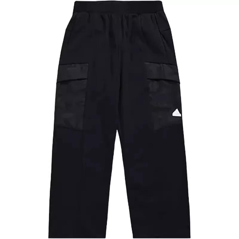 Adidas Adidas Big Kids Sporty Casual Comfortable Breathable Loose Knit Nine-Point Pants Ia8203 Ai8203 / 176