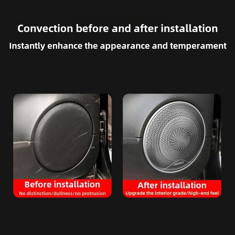 Suitable for Mercedes-Benz 08-11 W164 X164 GL ML interior modified door bass tweeter cover