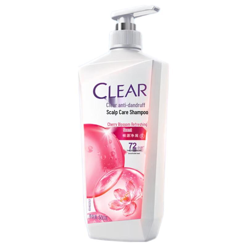 

CLEAR Women s Anti-Dandruff Shampoo with Cherry Blossom