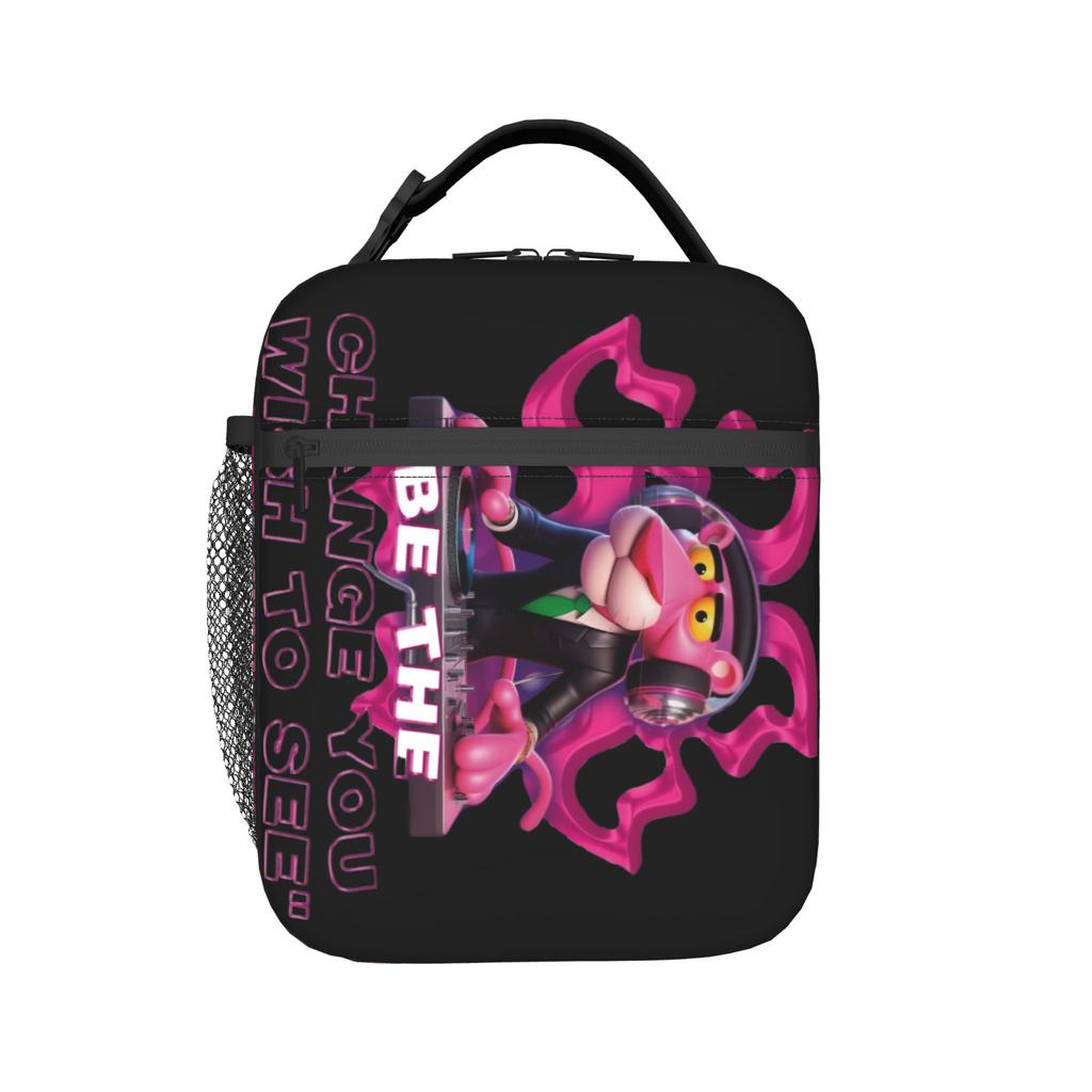 Custom Leopard Insulated Lunch Bags for Camping Travel Anime Resuable Cooler Thermal Lunch Box Men Women