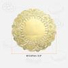 50/100/200pcs Lace Paper Doilies Round Disposable Decorative Paper Placemats Hollow Flower Absorbing Papers for Cakes Desserts