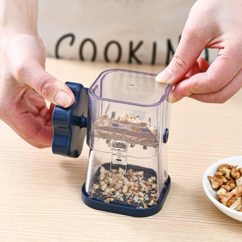 Convenient Easy Nut Chocolate Blender Walnut and Peanut Nut Manual Grinder Dried Fruit Grinding Tool for Household Use