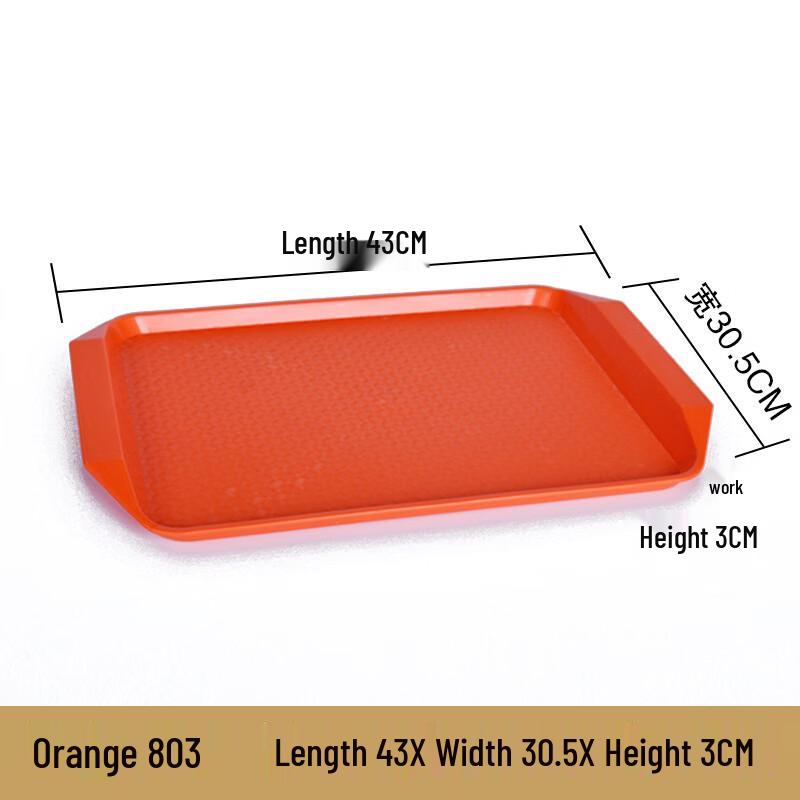 Rectangular Plastic Serving Tray