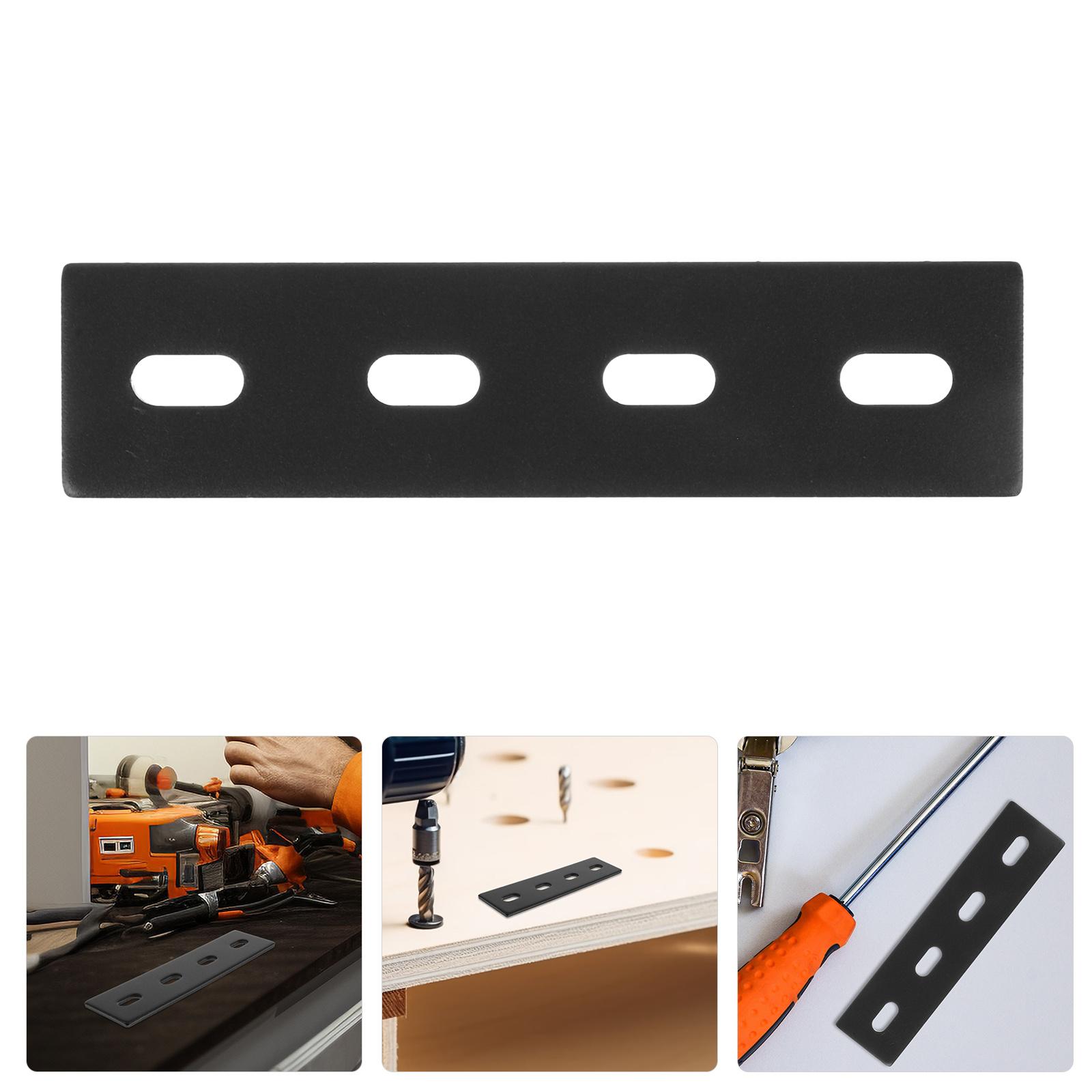 Straight Corner Brace Flat Metal Bracket For Wood Furniture Strengthening Connectors Rust-Resistant Mending Plates Shelves other