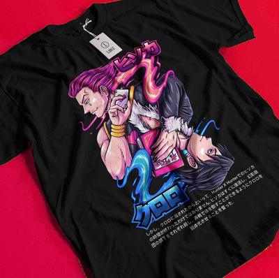 Hisoka Shirt Hunter X Hunter Tshirt HXH Gon T-Shirt Chrollo Kurapika Tee Illumi AA250