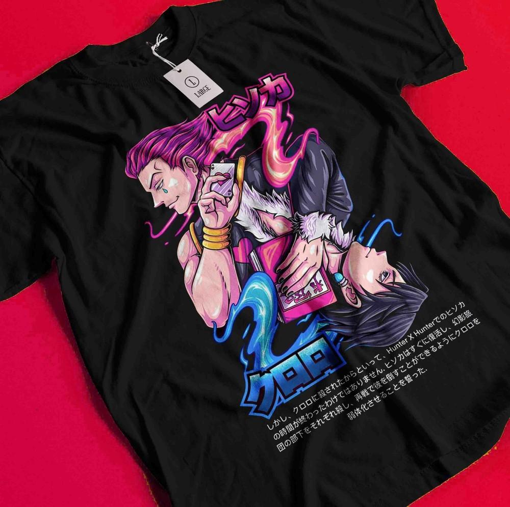 Hisoka Shirt Hunter X Hunter Tshirt HXH Gon T-Shirt Chrollo Kurapika Tee Illumi BB1546
