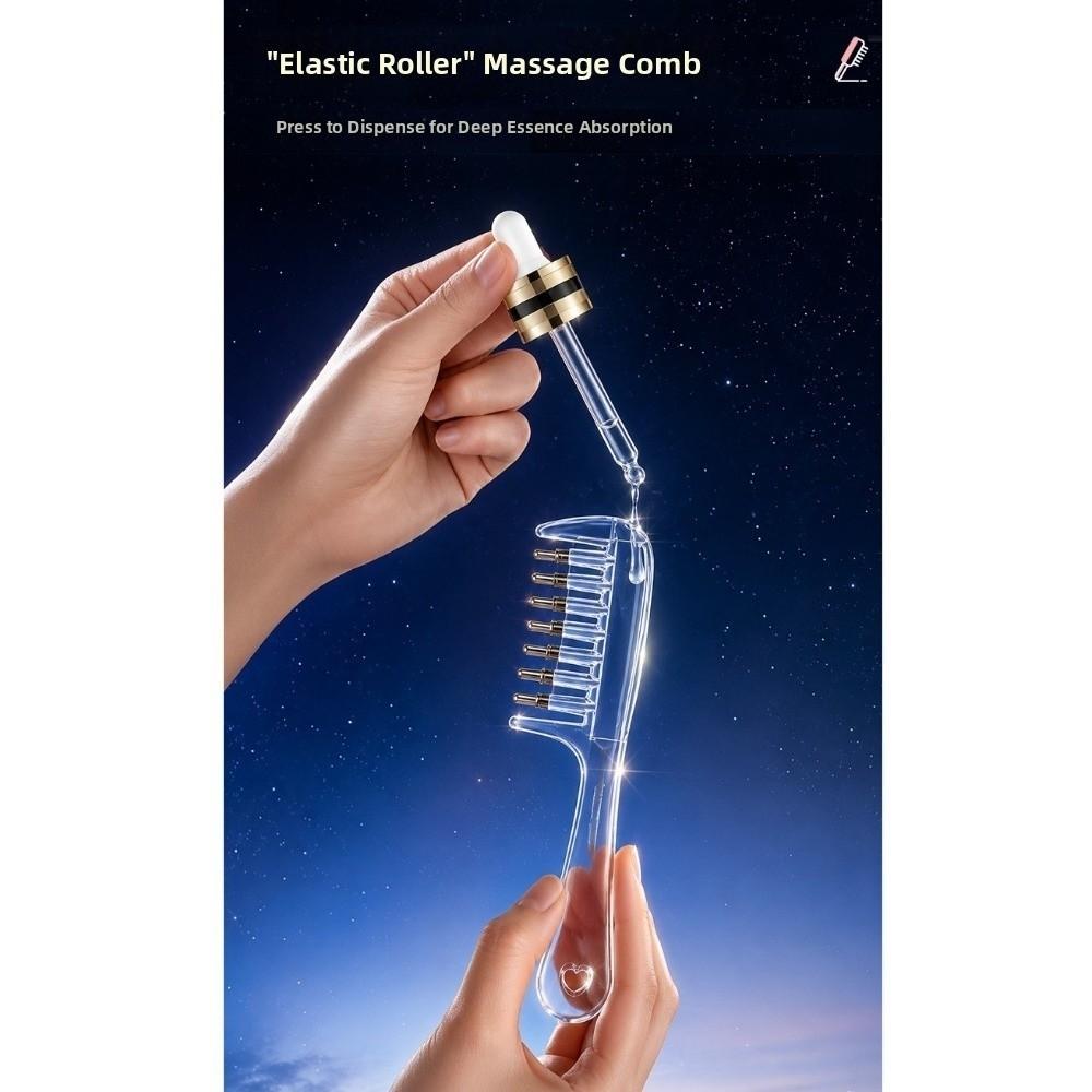 Multi-Function Hair Firming Applicator Anti-Frizz Massage Guide Liquid Comb Barber Shop Salon