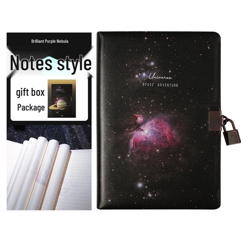 

Back to School Notebook Gift Set: Student Diary Planner with Lock - Children s New Style. A5