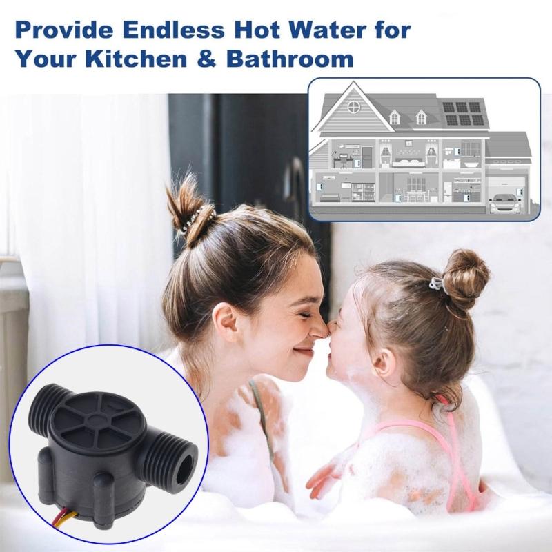 Efficient Water Flows Meter Electric Water Heater Upgrades Stable Replacement Flows Sensors 67mm for Hot Water Heater