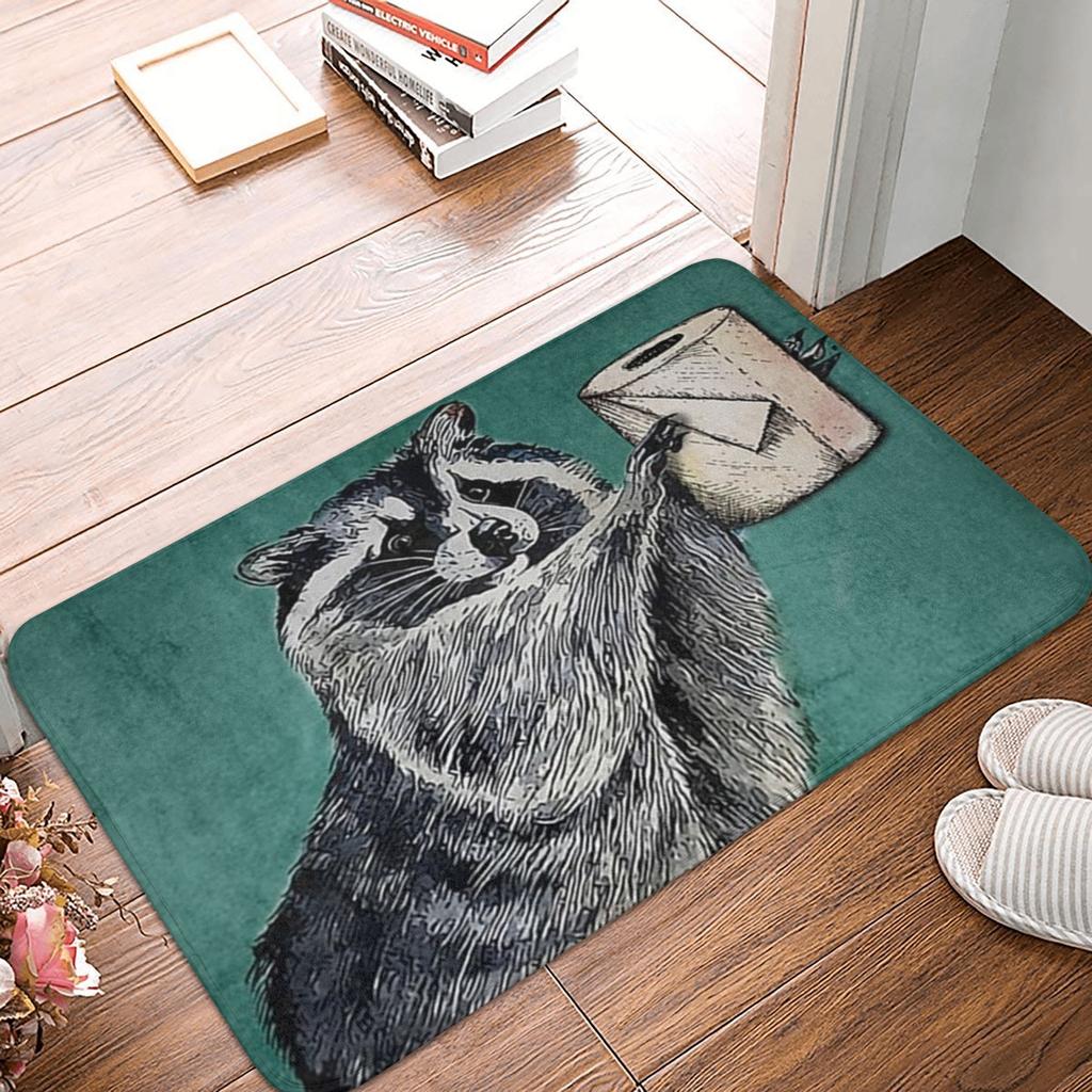 Going To The Toilet Doormat Mat Anti-Slip  Kitchen Bath Toilet Rug Carpet 40*60cm