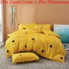 Elegant Floral Bedding Set With Beautiful Print Duvet Cover And Pillowcases For Single And Queen Beds