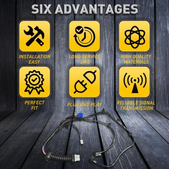 Rear Door Wiring Harness 645-506 For 2004-2010 Dodge Ram 3500/2500/1500  EOA