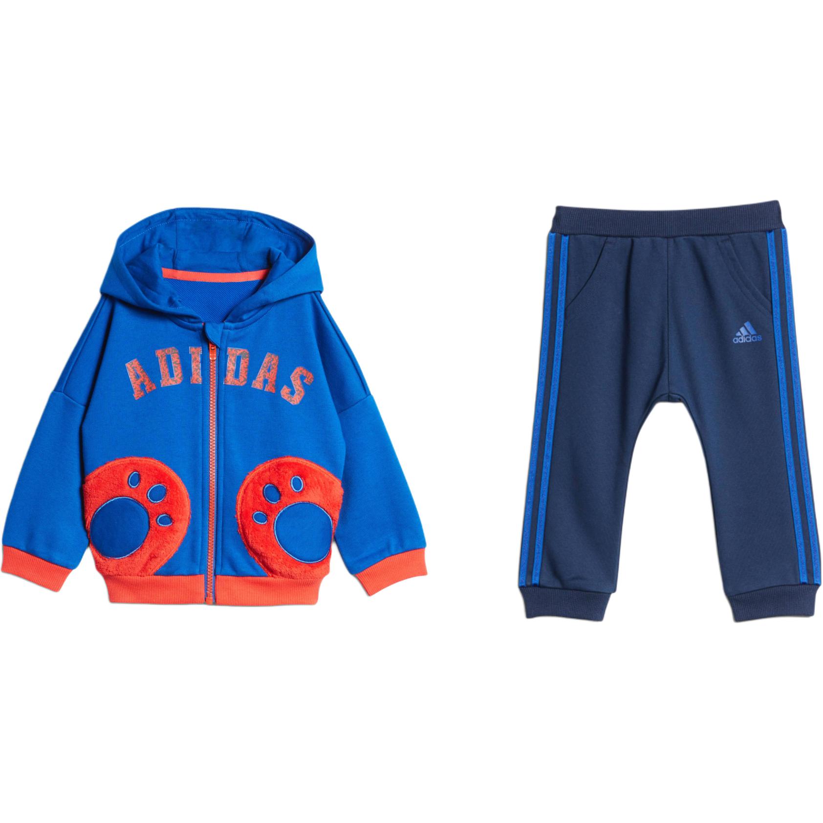 Adidas Casual Sportswear Blue Infant And Toddler CV5364 74