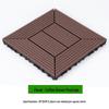 Waterproof WPC Balcony & Garden Flooring - Easy Snap-On, Anti-Corrosion, Ideal for Outdoors & Indoors.