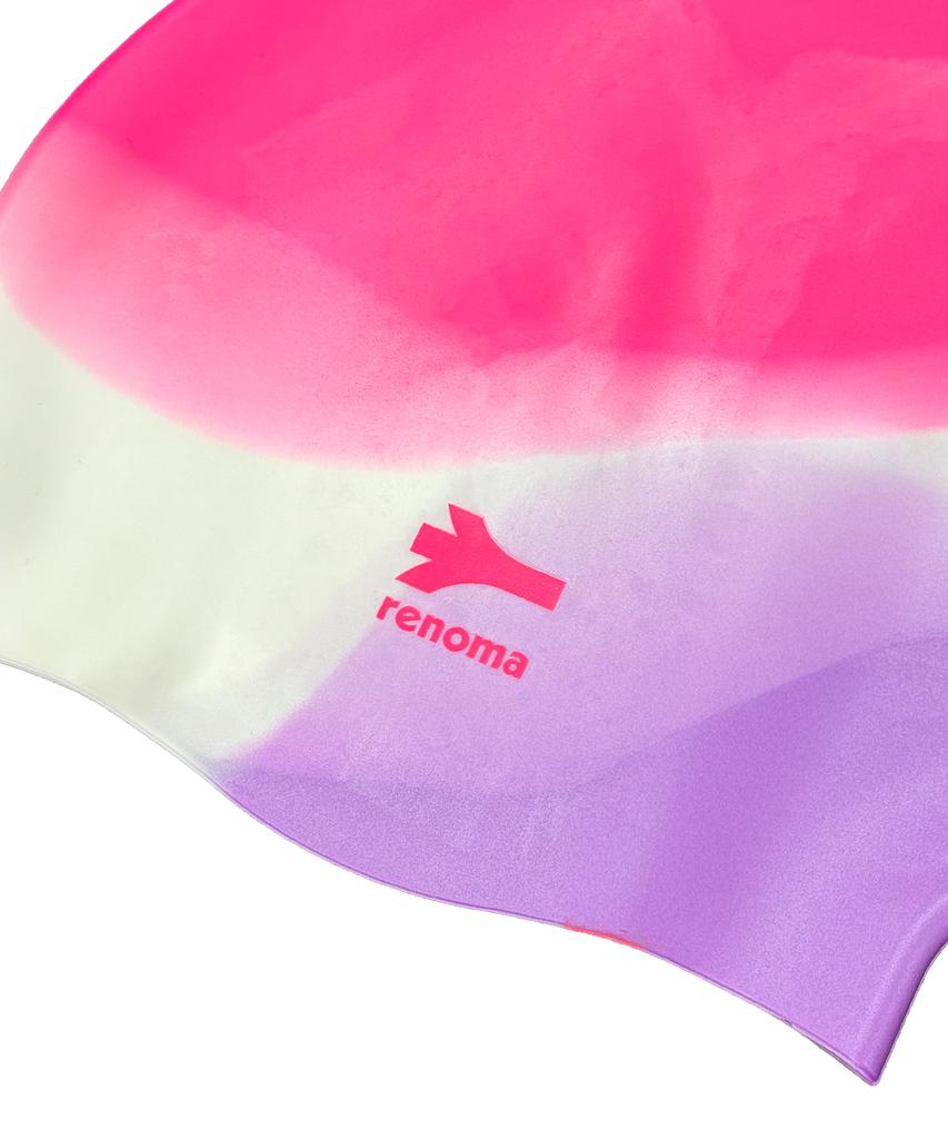 Lenomasuyeongbog Adult Gradient Silicone Swim Cap Pink Ro-Rc2F410-Pk