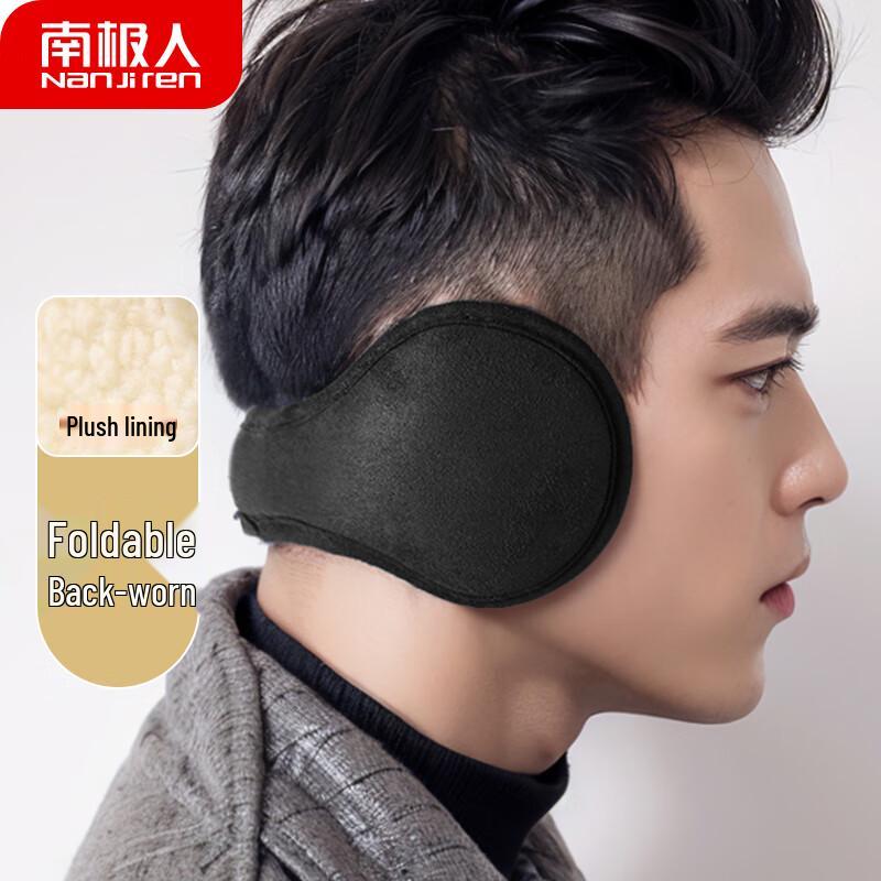 Nanjiren Winter Foldable Earmuffs чёрный