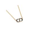 DIOR Metal, Painted Necklaces Women's Gold N2390WOMLQ_D307