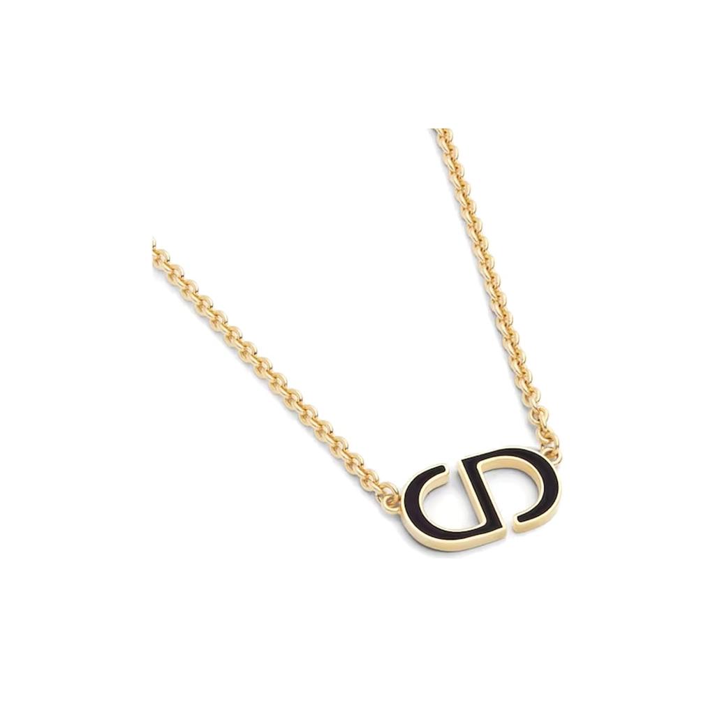 DIOR Metal, Painted Necklaces Women's Gold N2390WOMLQ_D307