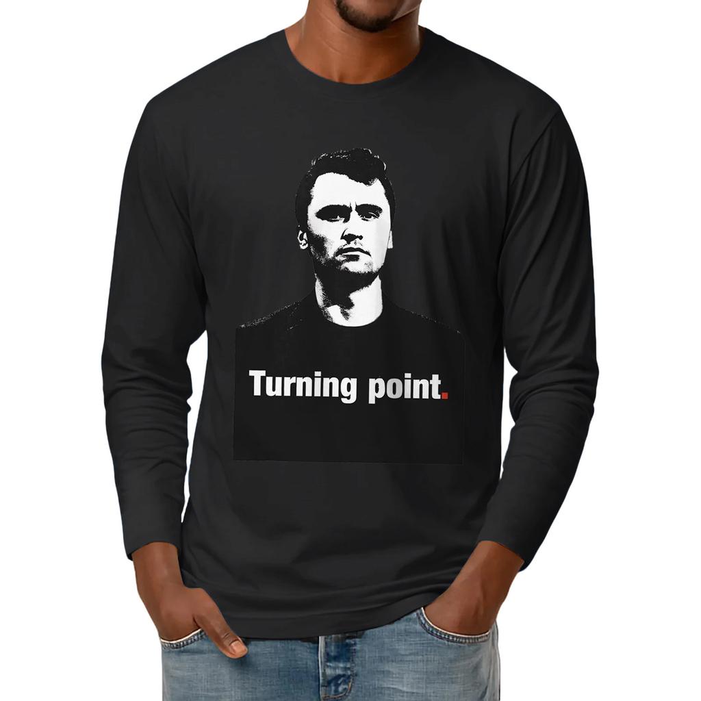 Men's Basic Round Neck Long Sleeve Bottoming Shirt Top