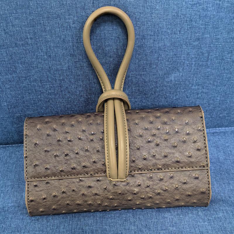 2024 Новые горячие продажи сумки женские ПУ страусиный узор City Ins бренд дизайнер страусиный сумка через плечо 3520₽