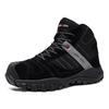 Langmeng Winter Safety Shoes - Unisex, Warm, Non-Slip, Anti-Smash, Anti-Puncture, Wear-Resistant.