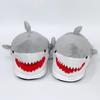 Great White Shark Cartoon Plush Slippers - Boys' Winter Indoor Cotton Footwear for Couples