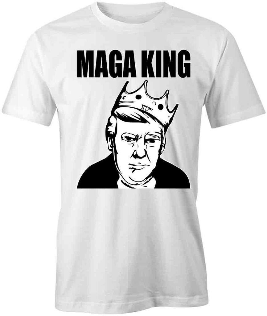 MAGA KING BIGGIE TShirt Tee Printed Graphic T-Shirt Gift S1WCA1098 MAGA
