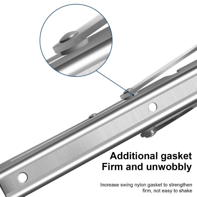 25cm Steel Foldable Shelf Bracket Wall Mounted Folding Bracket Simple Installation for Space Saving Home Organization