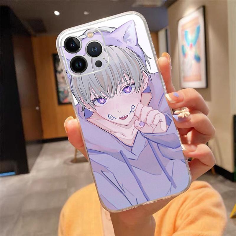 Toge Inumaki Anime Phone Case For iPhone 17 Pro Max Air 16 15 14 13 Pro Max 15 16 Pro 15Plus 16E Silicone Cover