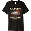 DD214 US Coast Guard USCG Alumni TShirt Short Sleeve Casual 100 Cotton ONeck Summer Mens Tshirt Size S3XL