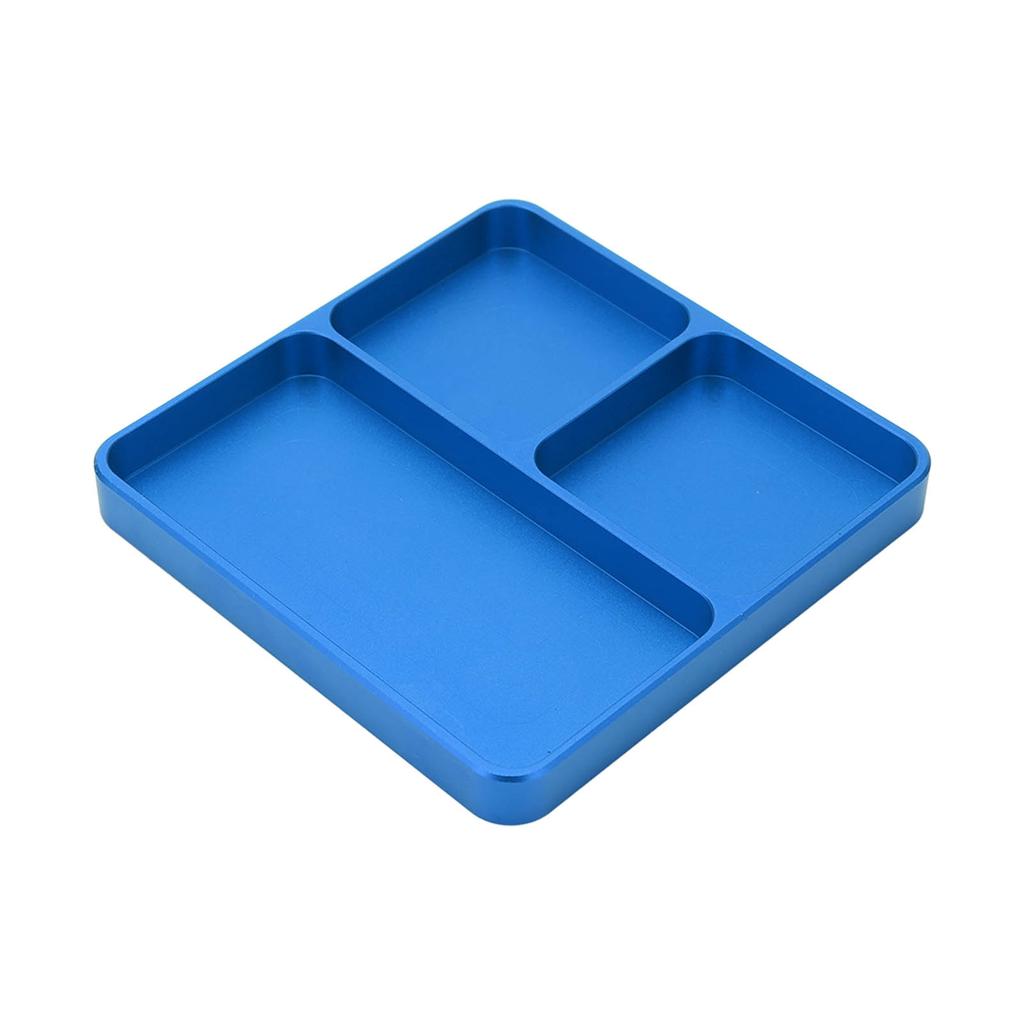 RC Model General Repairing Screw Tray CNC Multifunctional Maintenance Tool for RC Car Screws Blue